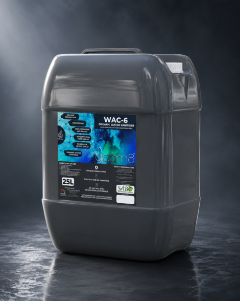 Atom8 WAC-6 Organic Water Sanitiser 25L